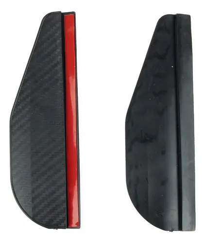 Espejo Retrovisor Lateral Para 2 Coches, Protector De Lluvia, Fibra De Carbono
