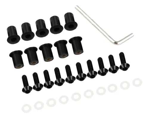 Kit De Tornillos De Aluminio Para Parabrisas, 20 Piezas