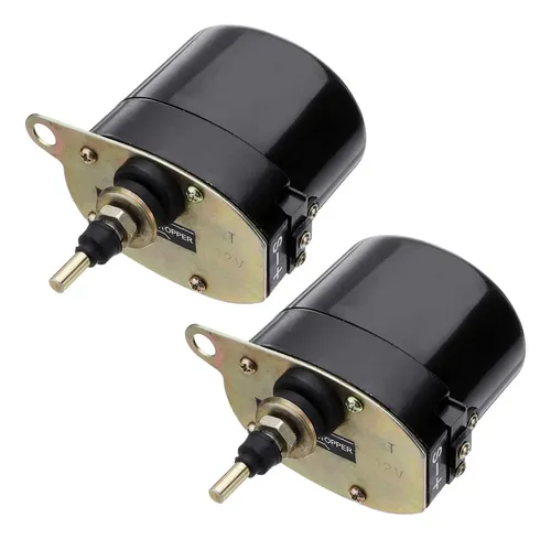 2x Motor De Limpiaparabrisas 12v Para Tractor Willys