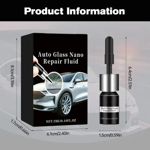 Windshield Crack Repair Kit, Upgraded Cracked Windshield