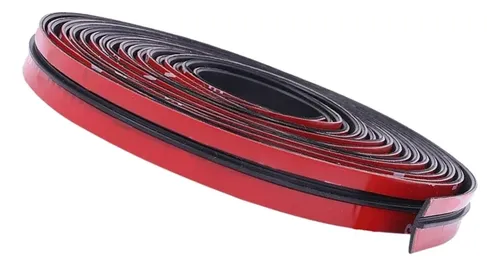 Tiras De Sellado De Goma Con Perfil En T Para Automóviles Con Reducción De Ruido De 6 M 14mm Wide