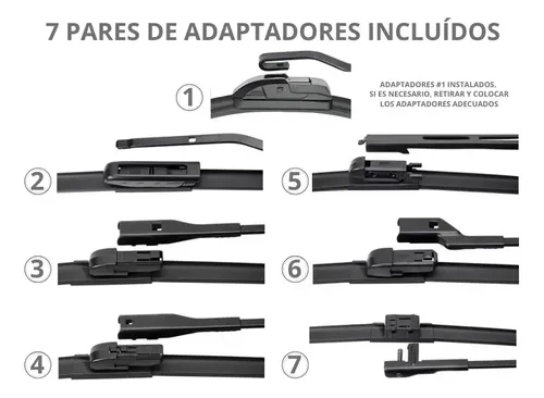 Par Plumas Limpiaparabrisas Para Nissan Frontier 2022 2023