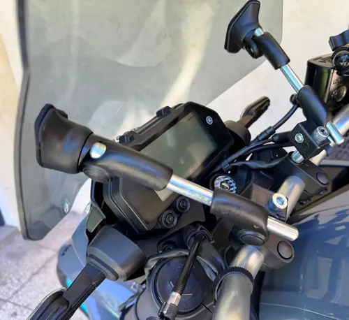 Parabrisas Moto Yamaha Mt03 Abs Naked Completo Anclajes