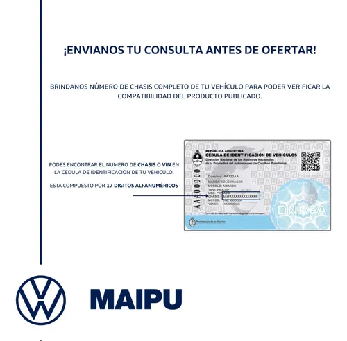 Escobilla De Luneta Original Vw Suran