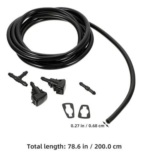 Kit De 2 Mangueras De Líquido Para Limpiar Parabrisas Automotor
