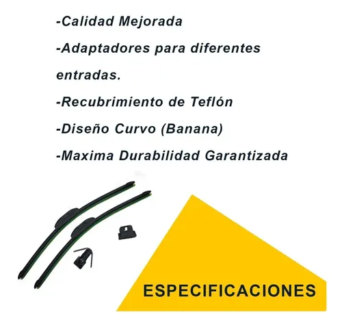 [ys Plumas Limpiaparabrisas Banana Ford Ranger 2006 – 2015