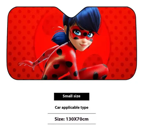 Cortinas De Coche M-miraculous Ladybug Para Parabrisas En La