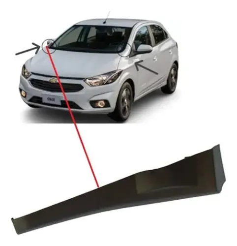Moldura Parabrisas Der Chevrolet Onix Prisma
