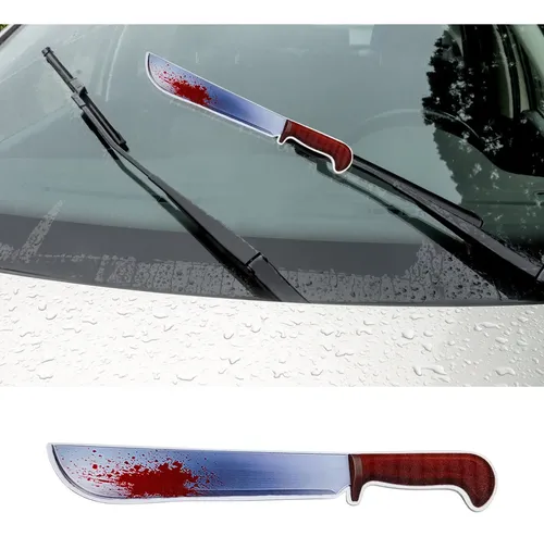 Pegatina Para Limpiaparabrisas Trasero De Coche Con Forma De