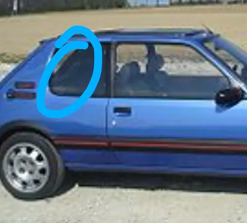 Ventana Lateral Peugeot 205 3p 86/00 C/3 Agu. Alternativo