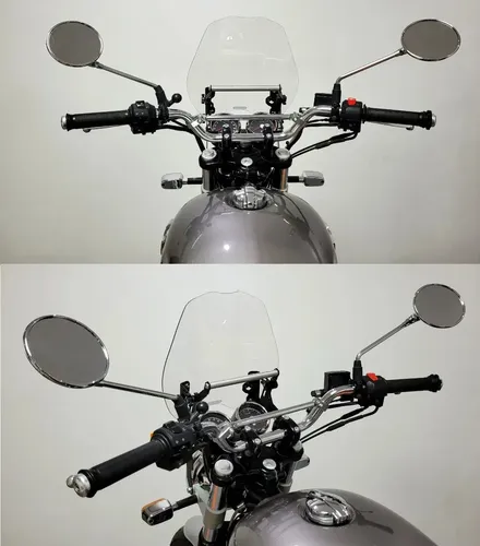 Savage® Interceptor 650 -parabrisas 49cm- Laberinto® Pferd®