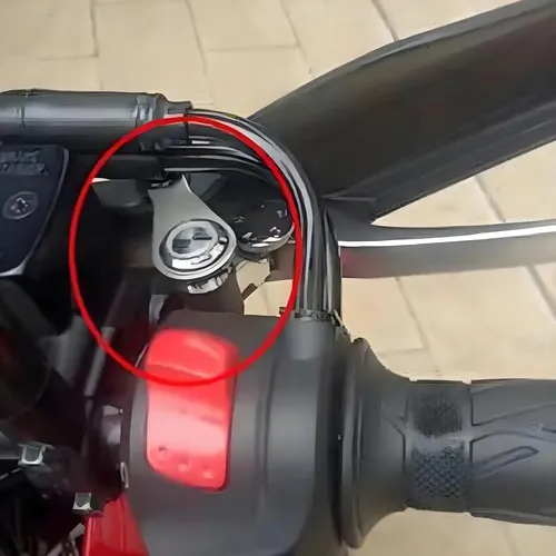 Aplicable A Botón Interruptor Luces Intermitentes Moto