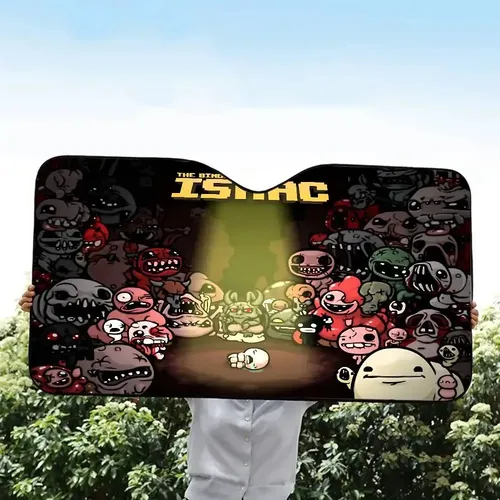Parabrisas De Coche Hot Game The Binding Of Isaac Funny Sun Shade F