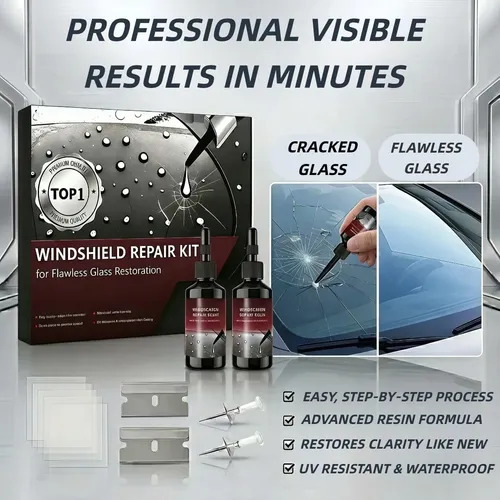 Windshield Repair Kit, 5min Quick-repair Nano Glass Repair