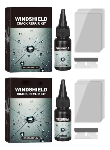 Set De Líquido Para Reparación De Parabrisas Del Auto 60 Ml