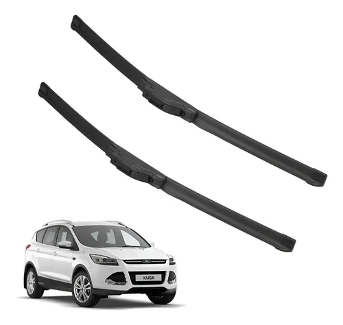 Kit 2 Escobillas Delanteras Flex Goma Ford Kuga 2012 A 2021