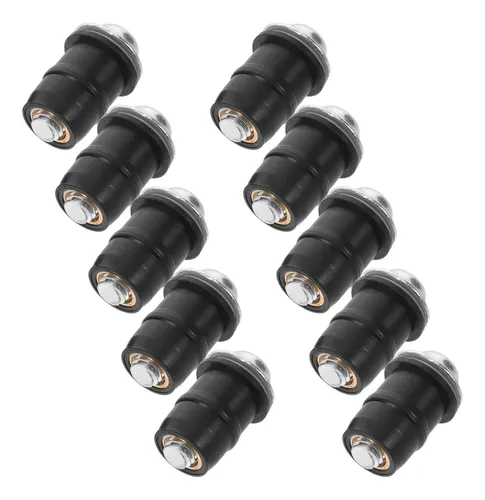 Juego De Pernos Para Parabrisas De Moto, 10 Unidades, 5 Mm, Universal