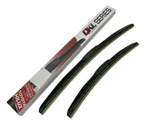 Kit 2 Escobillas Delantera Toyota Hilux 2016 2017 2018 2019
