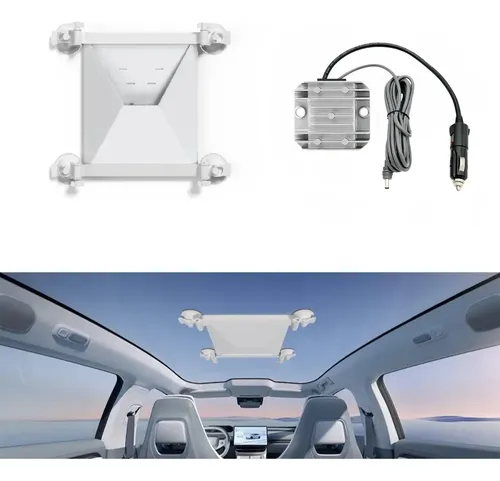 Soporte Cable Auto Starlink Mini Vidrio Ventosa 30v Interior