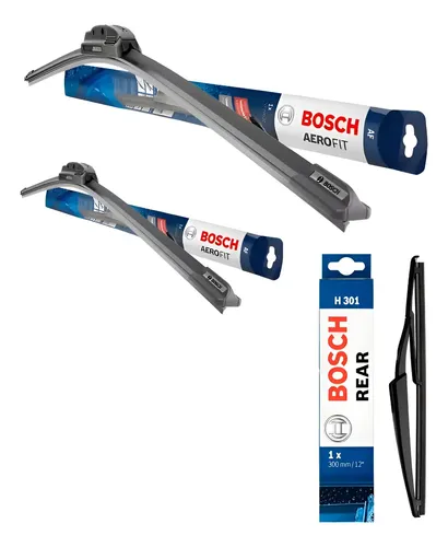 Kit 3 Escobillas Bosch Mercedes Benz Clase B 2005 Al 2011