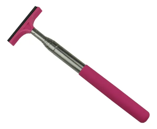 Car Rearview Mirror Wiper Stainless Steel Telescopic