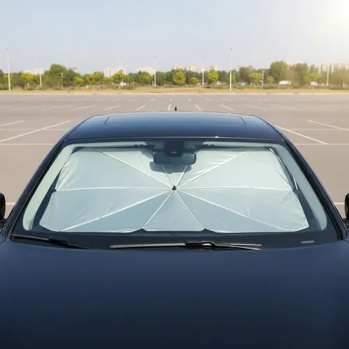 Paragua Cortina Parasol Plegable Metalizada Parabrisas Auto