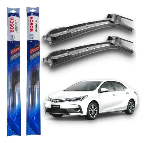 Kit Juego Escobillas Delanteras Bosch Toyota Corolla 08-20