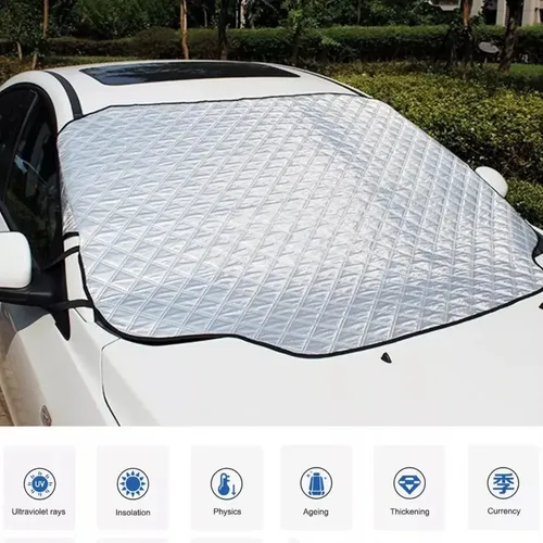 Protector Solar Uv Para Parabrisas De Coche, Exterior, Cartó