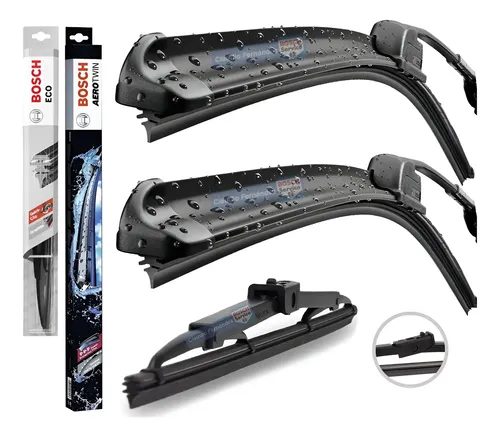 Kit 3 Escobillas Bosch Vw Gol Trend 2008 2009 2010 2011 2012