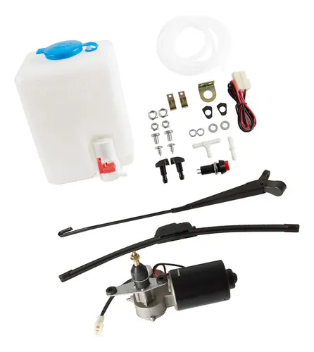 Kit De Limpiaparabrisas Eléctrico Utv, Brazo De 16 Pulgadas