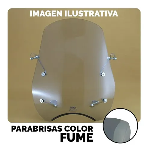 Parabrisas Curtain Universal Super Sport Tono Fume Um