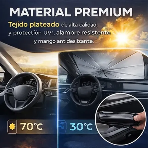 Parasol Para Parabrisas De Coche, Parasol, Protector Térmico