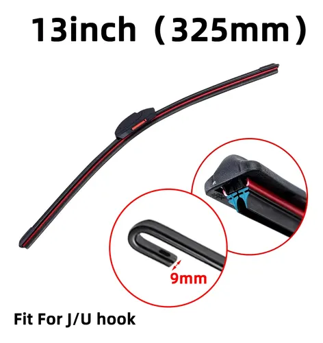Limpiaparabrisas De Coche De Goma De Doble Hoja Impermeable