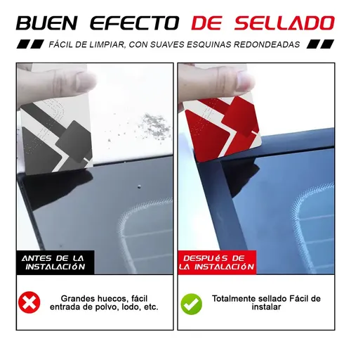 1m×3cm Tira Goma Sellado Parabrisas Coche Auto Sello /s
