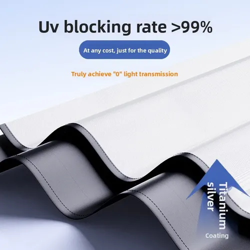 Parasol Retráctil De Papel De Aluminio Grueso Para Parabrisas De Coche