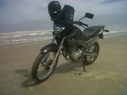 Parabrisas Curtain Honda Falcon Nx 400 Dakar Negro Dompa #