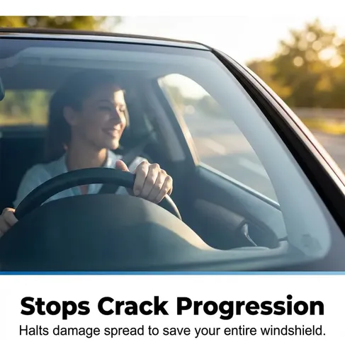Windshield Crack Repair Kit, 2026 Upgraded Glass Crack