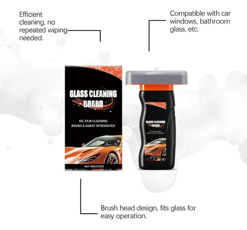 Cepillo De Limpieza Diario Para Parabrisas Y Espejos Para Coche De 100 Ml