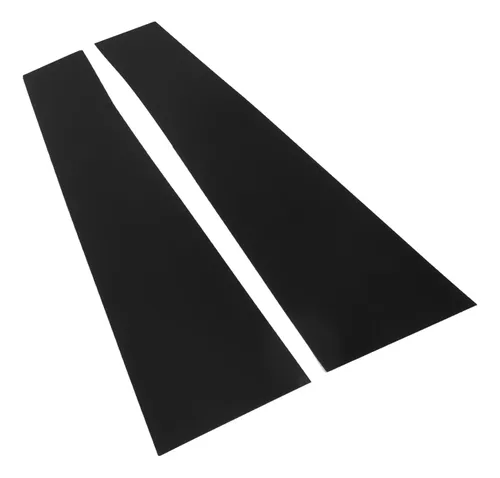 Calcomanías Para Puertas Y Ventanas, 6 Unidades, Para Pilares De Coche, Policarbonato, Espejo Brillante