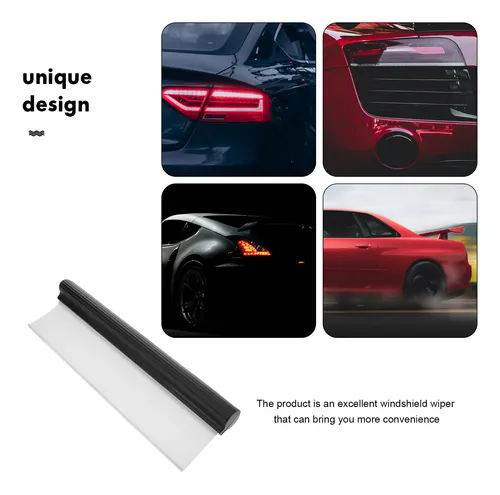 Car Windshield Squeegee Assorted Color Silicone 1pcs