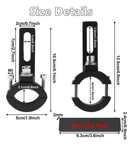 Soporte Para Base De Moto, Abrazadera, Extensión Para Fg