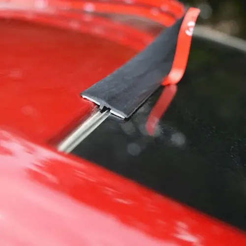 Compatible 4 Mts Tira Goma Sellado Parabrisas Coche Auto Y