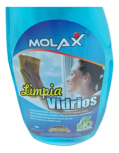 Liquido Limpia Vidrios Auto Camioneta Molax Con Gatillo