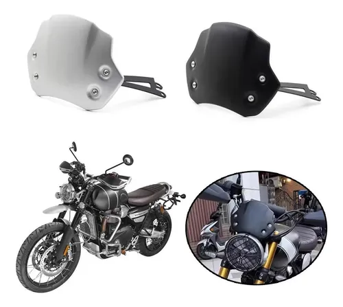 Deflector De Parabrisas De Moto Con Pantalla Delantera Para