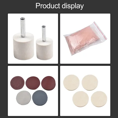 Kit Para Pulir Y Eliminar Rayaduras De Parabrisas En Vidrio