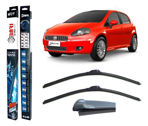 Kit 2 Escobillas Delanteras Fiat Punto 2013 2014 2015 2017