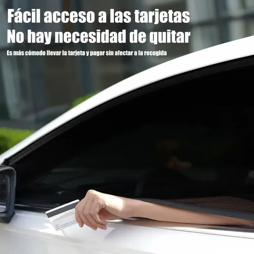Y 4 Cortinas Laterales Para Parabrisas Automotriz