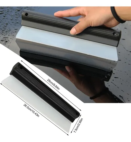 2pcs Escobilla De Silicona Suave For Coche Limpia Parabrisas