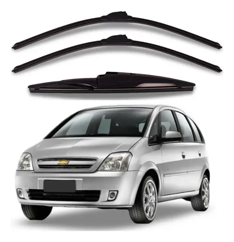 Kit 3 Escobillas Limpiarabrisas Goma Renault Scenic