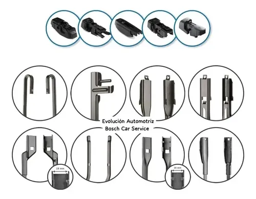 Kit Escobillas Bosch Aerofit Multi 26-24 Honda Civic